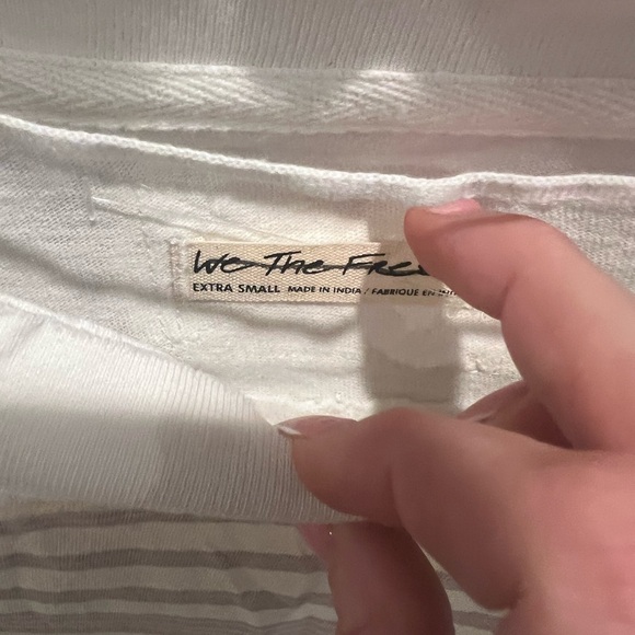 Free People Multicolor Long Sleeve Tee - Picture 7 of 7